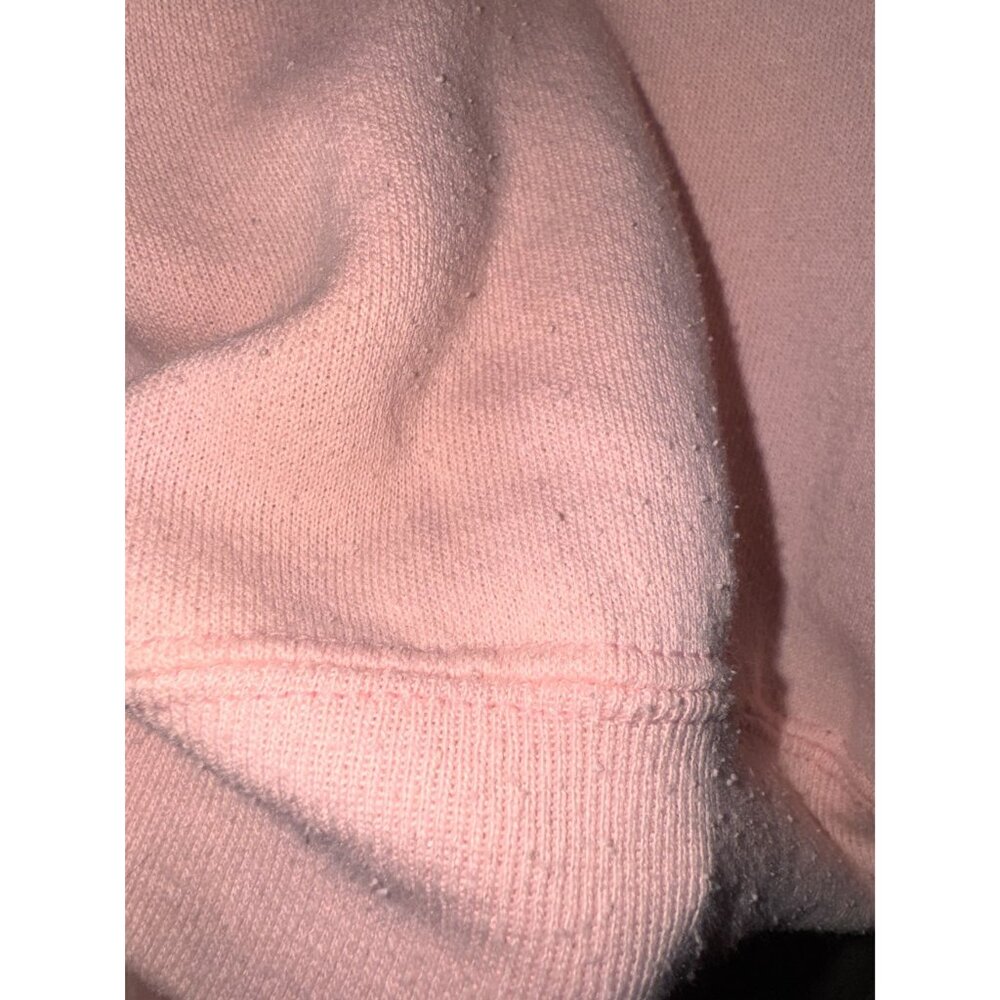 XXL Vintage Tultex Kitten Print Pink Sweatshirt - Picture 5 of 7